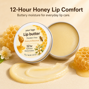 Premium Moisturizing Lip Care Buttery Texture Dry Lips Comfort Smooth Plumping For Sensitive Skin Natural Honey Lip Butter - Product Image 1