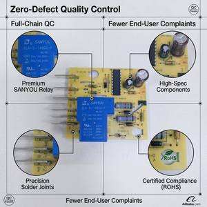 Carte de commande principale du réfrigérateur 4388931 W10352689, carte de dégivrage adaptative compatible avec <span class=keywords><strong>Whirlpool</strong></span> Ken-more Maytag Kitchenaid - Product Image 4