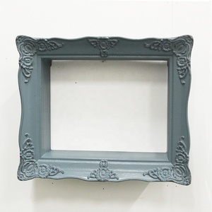 Luckywind Khung Hình Chữ Nhật Gỗ Màu Xanh Sang Trọng Đẹp - Product Image 1