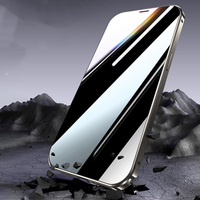 Coque de téléphone magnétique antichoc à design entièrement enveloppant à 360 degrés, usinée CNC, pour iPhone 14-17