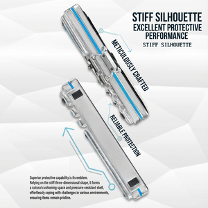 Étui à queue de billard VIBRANT multi-sacs en cuir pleine fleur imperméable, 7 emplacements, <span class=keywords><strong>3</strong></span> queues, 4 shafts, 80+60, pour billard américain 9 boules - Product Image 6