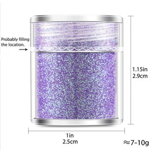 Set de Polvo Acrílico Cromado Espejo con Lentejuelas y Purpurina de Colores Mezclados para Decoración de Uñas con Diseño de Bandera de Fútbol para Fiestas - Product Image 2