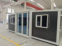 Maison préfabriquée mobile de luxe de haute qualité, extensible, 2, 3 ou 4 chambres, 20 pieds ou 40 pieds, fabriquée en usine