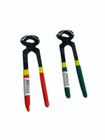 Pince à décapage industrielle OEM/ODM DIY Pushpa Cobbler 8 pouces, construction métallique durable, poignée isolée pour décapage intensif et retrait de clous
