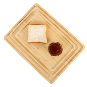 Planche à découper en bambou japonais, plateau <span class=keywords><strong>rectangulaire</strong></span> poli, <span class=keywords><strong>plat</strong></span> pour hôtel, cuisine occidentale, gâteau aux fruits, barbecue, restauration - Product Image 5