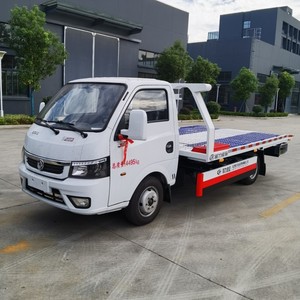Camión de Rescate en Carretera Dongfeng Pequeño de 3 Toneladas, Grúa de Plataforma Plana, Grúa de Remolque de 2 Toneladas para Transporte de Automóviles - Product Image 2