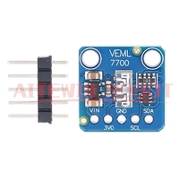 VEML7700 Modul Detektor Inframerah 120K Lux Papan Sensor Pengukur Cahaya 3.3V 5V Antarmuka I2C IIC