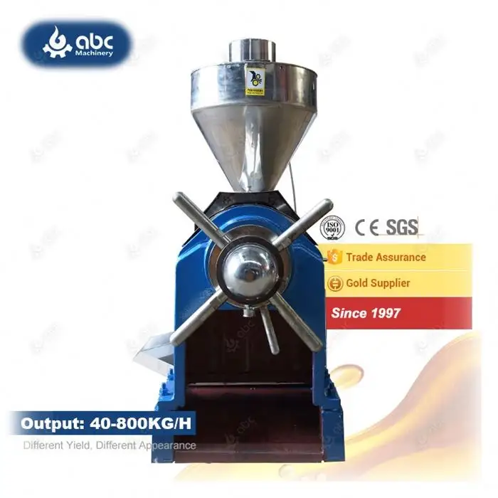 Ce cấp giấy chứng nhận sử dụng thiết bị Mill copra dầu expeller Máy btma