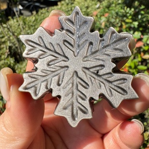 Großhandel hochwertige hand polierte natürliche Heil kristall Silber Obsidian Schneeflocke für Wohnkultur - Product Image 3