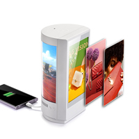 FYD-04 RK3566 avec 15W chargeur sans fil rapide vente chaude support écran tactile publicité affichage avec lcd lumière table top joueur