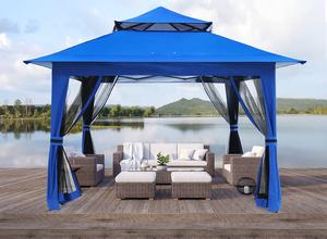 Tienda Gazebo para exteriores, refugio con mosquitera, 13x13 - Product Image 2