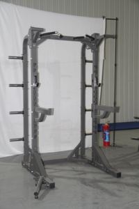 Mesin <span class=keywords><strong>Smith</strong></span> komersial dengan rak jongkok peralatan pelatihan kekuatan tugas berat - Product Image 4