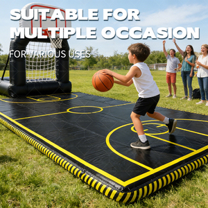 <span class=keywords><strong>Tapis</strong></span> <span class=keywords><strong>de</strong></span> gymnastique gonflable professionnel DWF <span class=keywords><strong>de</strong></span> qualité commerciale en PVC, pliable, 10m 12m, pour le basketball - Product Image 1