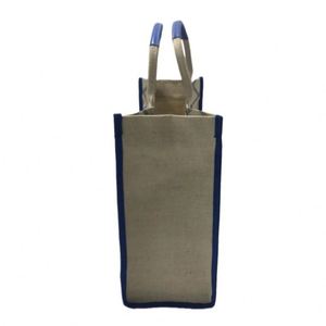 Bolsa de Compras Personalizada y Elegante para Mujer, Diseño de Barco en Lona Blanca con Asa de Algodón, Impermeable, para Viajes de Verano - Product Image 3