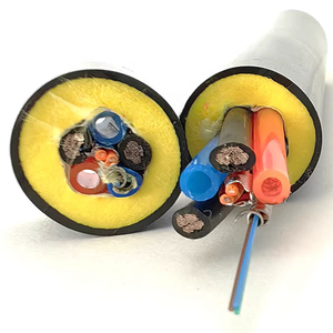 <span class=keywords><strong>สาย</strong></span>ซิลิโคนนำเข้า 4 แกน 1 มม.2 แบบคู่บิดเกลียวป้องกันความร้อน ทนอุณหภูมิสูง นุ่ม RS485 2*2*1 กำลังไฟ 600V สำหรับทำความร้อน - Product Image 4