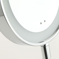 Variété d'angles personnalisable Loupe Hd de haute qualité Miroir de bureau à LED pour salle de bain