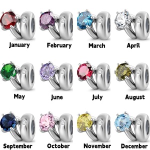 สร้อยข้อมือเงินแท้ S925 ประดับเพชรซิคอนทรงกลมเม็ดเดียว สินค้าขายดี ดีไซน์ทันสมัย เหมาะสำหรับผู้หญิงและเด็ก - Product Image 2