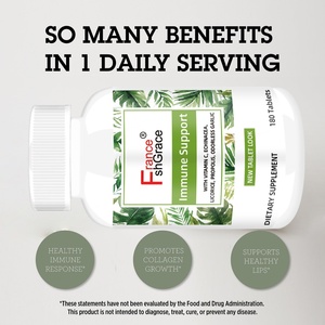 Comprimés personnalisés pour le soutien immunitaire – Soutien immunitaire pour femmes et hommes avec Vitamine C – Complément alimentaire pour le soutien immunitaire - Product Image 5