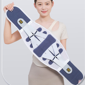Factory Medical Grade Breathable Waist Support Belt With Steel Plate For Lumbar Disc Herniation Pain Relief Home Use Back Brace - Product Image 2
