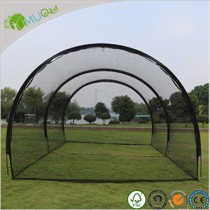 Yumuq Tùy Chỉnh Xách Tay Bền PVC HDPE PP Đen Sleevelet Bóng Chày <span class=keywords><strong>Batting</strong></span> Lồng Net - Product Image 6