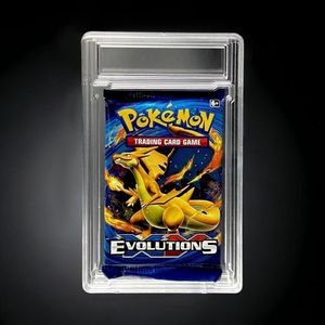 Dalle de paquet de rappel <span class=keywords><strong>vide</strong></span> pour la protection de la <span class=keywords><strong>carte</strong></span> de classement des cartes à collectionner de sport scellées Dalle pour pokemon Tcg Booster Packs - Product Image 2