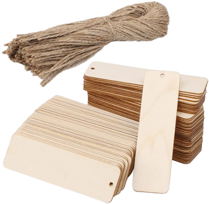 Segnalibri <span class=keywords><strong>in</strong></span> <span class=keywords><strong>Legno</strong></span> Grezzo all'Ingrosso, Etichette <span class=keywords><strong>in</strong></span> <span class=keywords><strong>Legno</strong></span> Non Finite con Cordino di Iuta per Decorazioni <span class=keywords><strong>Fai</strong></span>-<span class=keywords><strong>da</strong></span>-<span class=keywords><strong>Te</strong></span> e Festive - Product Image 1