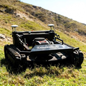 เครื่องตัดหญ้าอุตสาหกรรมแบบ DIY ที่ดีที่สุด 3000W พร้อมรีโมทคอนโทรล แบบครอว์เลอร์ สำหรับสวน ระบบ Zero Turn ขนาดเครื่องยนต์ 196cc และ 190cc - Product Image 1