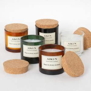 Scented <b>Candle</b> Soy Wax Aromatherapy Jar <b>Candle</b> for Home Spa Bedroom Relaxing Gift Wholesale OEM Factory Supply - Product Image 1