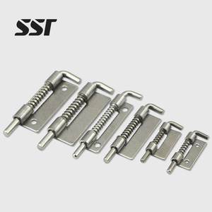 Plastic Modern Spring Loaded Door Lock Bolts Anti-theft Catch Lock Screw Remote Control Soundproof Cabinet <b>Latches</b> Home Hardware - Product Image 1