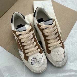 Baskets de luxe en cuir véritable blanc, antidérapantes et confortables, style décontracté, chaussures de créateur - Product Image 2