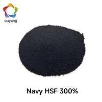Colorant textile en poudre à 300 % de fibres, à base de polyester, à teinture spéciale par dispersion, bleu marine HSF, pour polyester et acide acétique, vente en gros d'usine