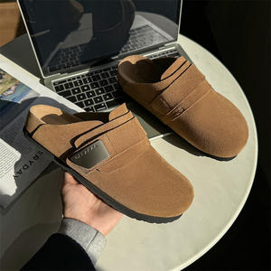 Women's <b>Men</b> Round Toe Flat Slipper <b>Slip</b> <b>on</b> Comfortable Fur Causal Clogs Mules Outdoor Summer Soft - Product Image 3