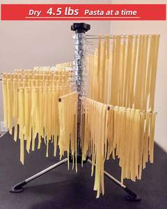 ราวตากเส้นก๋วยเตี๋ยวแบบพับได้ สแตนเลส ที่แขวนเส้นพาสต้า ที่วางเส้นก๋วยเตี๋ยวแบบแขวนในบ้าน ราวตากเส้นพาสต้า - Product Image 6