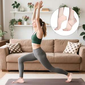 Enveloppement pour cheville à l'huile de ricin, réglable et réutilisable, avec protection anti-fuite d'huile, respirant, pour femmes - Product Image 5