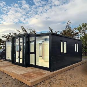 Villa de luxe moderne, maison préfabriquée modulaire de 20 pieds, 40 pieds, petite maison mobile, chambre de grand-mère extensible, conteneur, maison avec 2, 3, 4 chambres - Product Image 3