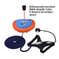 Compresor de Aire Electrónico Portátil GOYOJO con Certificación CE/FCC, de Aleación de Aluminio, para Buceo y Snorkel, sin Tanque, Impermeable, Subacuático