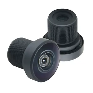 5mp f2.0 diameter 17mm 226 degrees wide angle fisheye m12 lens for Car DVR Camera