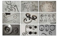 Herramienta Profesional para Hacer Rollos de Hierro Ornamental, Barra de Acero, Tubo, Engranaje Multifunción, Dobladora Manual Universal