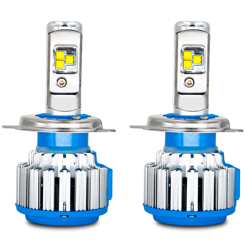 Супер яркий комплект автомобильных фар H3 H1 H11 880 H4 H7, светодиодная фара Turbo Led T1