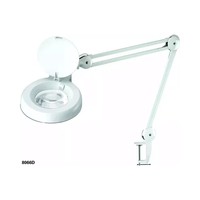 Lampe de bureau LED à bras pivotant réglable avec loupe d'illumination pour la couture et la broderie en gros