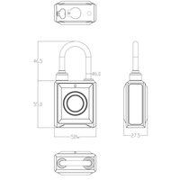 Cadenas intelligent Bluetooth avec logiciel de gestion gratuit pour les banques