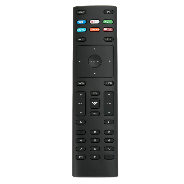 New XRT136 Remote Control fit for VIZIO TV E55-E1 D24F-F1 D43F-F1 E55U-D0 E43-E2 E75-E1 E5-E3 E80-E3 M50-E1 M55-E0