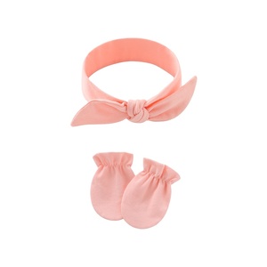 패션 아기 안티 긁힘 장갑 신생아 보호 얼굴 면화 스크래치 장갑 - Product Image 1