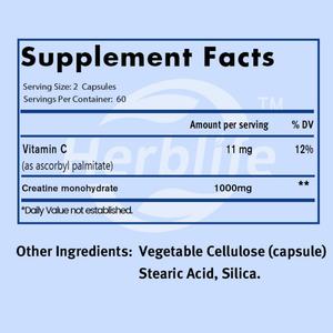 Cápsulas de Creatina Monohidrato Personalizables - Venta al por Mayor OEM - Promueve la Fuerza y el Músculo Magro - Sin GMO, Sin Gluten - Product Image 2
