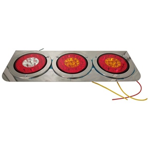 Pièces de système d'éclairage de camion de haute qualité, universelles, électroplaquées, LED, triple feu arrière, feu latéral pour remorques - Product Image 2