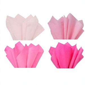 Wholesale GuangMing Sydney <b>Printed</b> Pink Moisture Proof Wax Coated Uncoated Specialty <b>Paper</b> Valentine's Day Wrapping 18g/m - Product Image 1