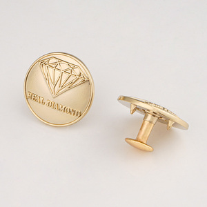 Túi xách phần cứng trang trí Rose <span class=keywords><strong>Gold</strong></span> Logo đinh tán Vòng Kim Loại đinh tán Logo tag tùy chỉnh đinh tán nút kim loại logo cho túi quần áo - Product Image 6