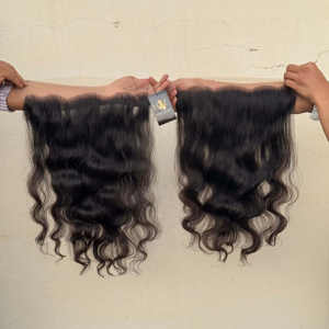 High Quality HD <b>Lace</b> Closure <b>Frontal</b> Human Hair Transparent <b>Lace</b> <b>Frontal</b> With Baby Hair <b>Wig</b>,Hd <b>Lace</b> With Raw Hair Bundle - Product Image 2