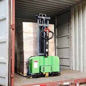 Cheap Price Electric Self Load Stacker Hot Sale Self Loading Lifting Portable Forklift Electric Stacker