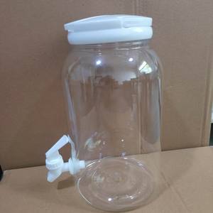 Dispensador de Bebidas Portátil para Camping Atacado de Fábrica Recipiente de Suco de Plástico Tanque de Armazenamento de Água PET Grande Capacidade 3500ml - Product Image 4